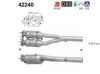 AUDI 8N0254400BX Catalytic Converter